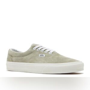 Vans Men's Era Pig Suede Moss Grey Snow White Sneakers VN0A5JMLB32